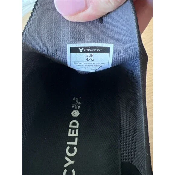 EUC Vivobarefoot Primus Trail Firm Ground Men's EU 47 All Weather Running Shoes - Picture 9 of 10